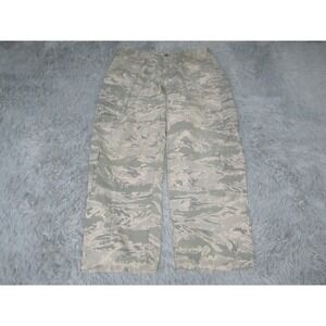 US Air Force Camouflage Pants Mens 36S Green Brown Straight Leg